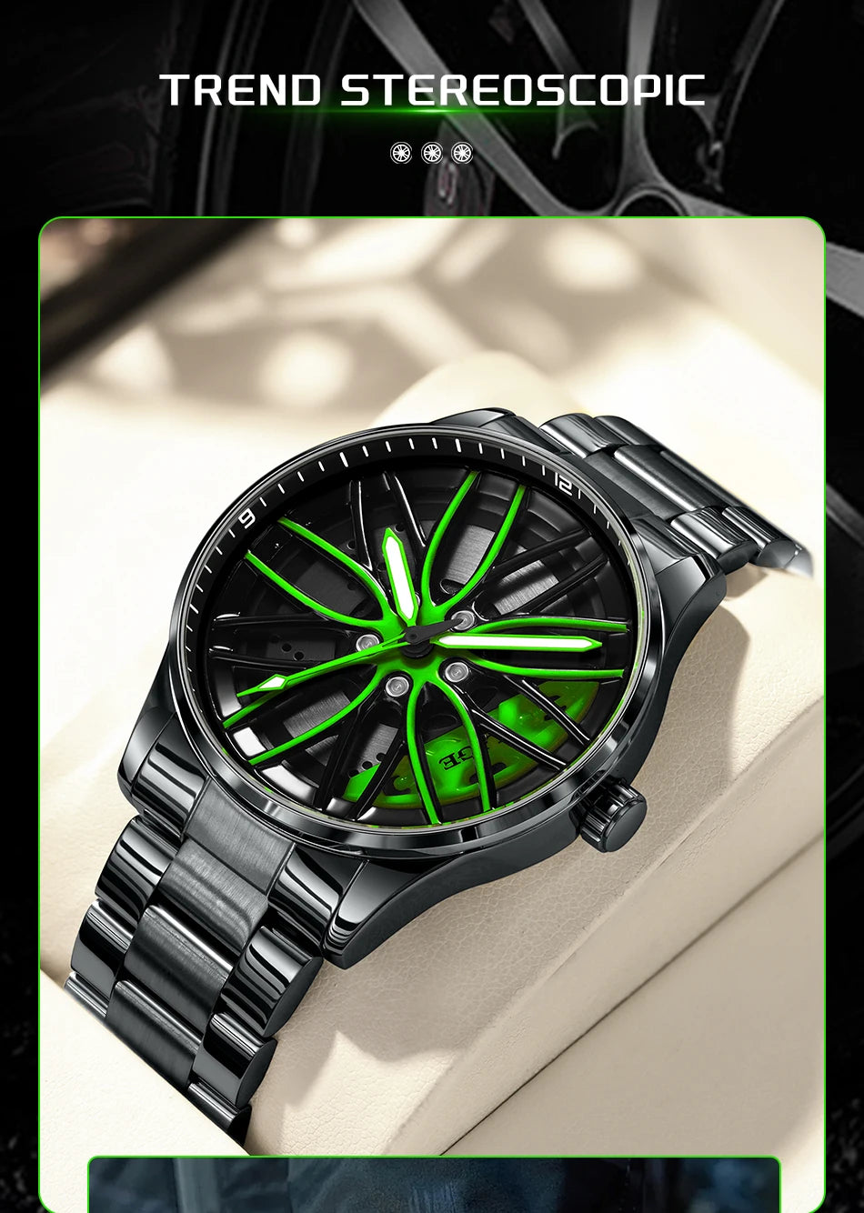 Reloj Lamborghini Huracán Giratorio