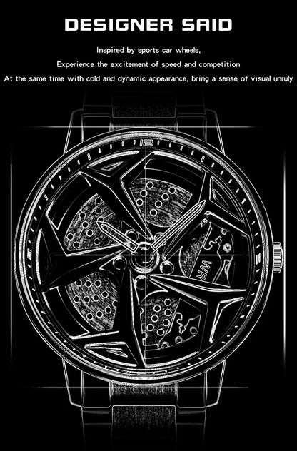 Reloj AMG GT Giratorio