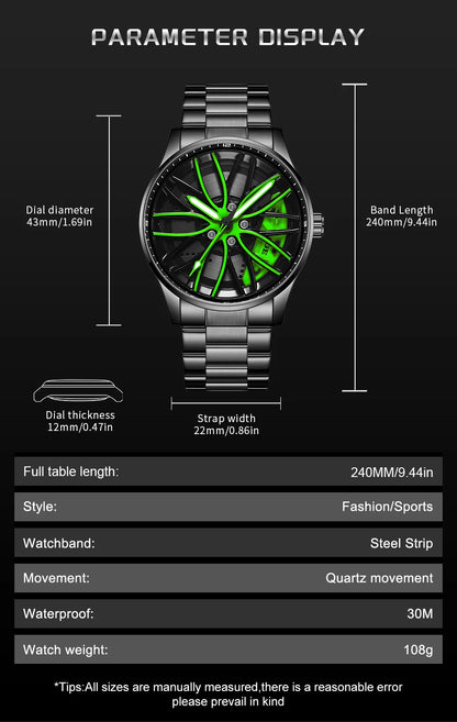 Reloj Lamborghini Huracán Giratorio