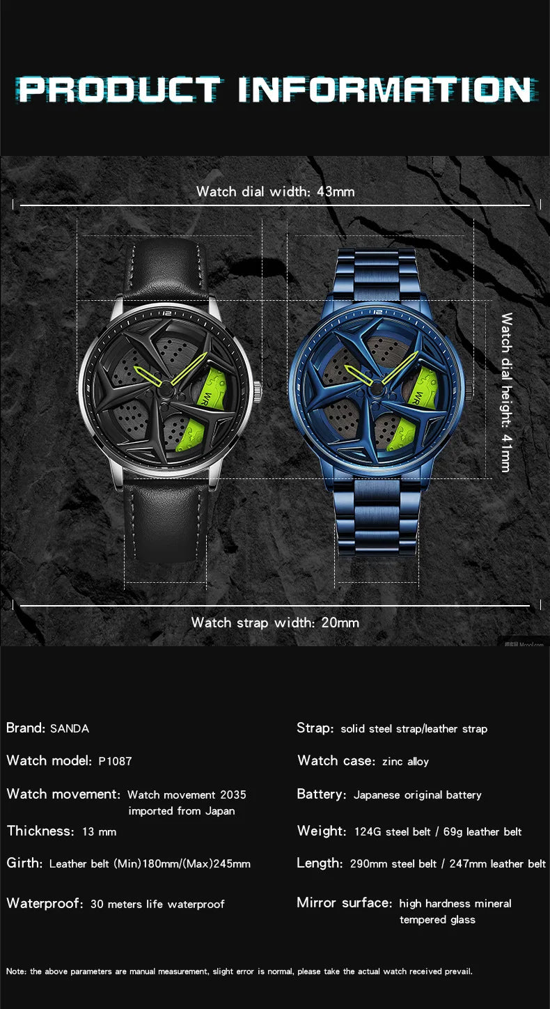 Reloj AMG GT Giratorio