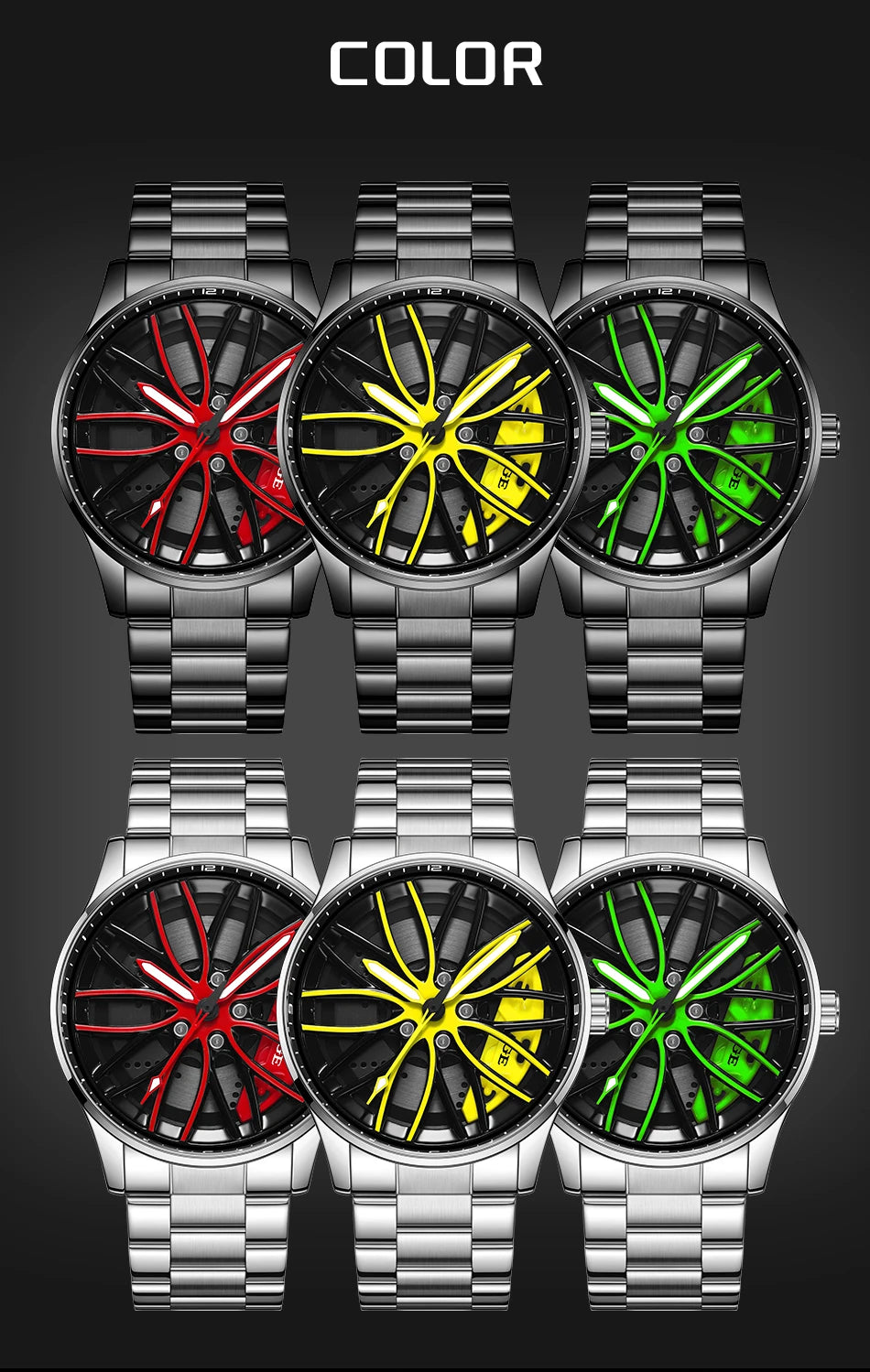 Reloj Lamborghini Huracán Giratorio